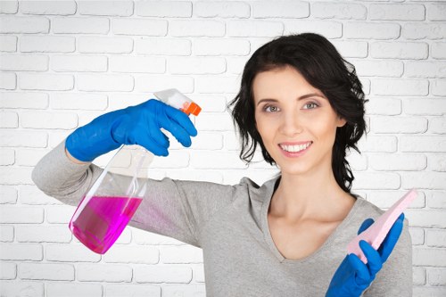 Improving indoor air quality with carpet cleaning in The Hale